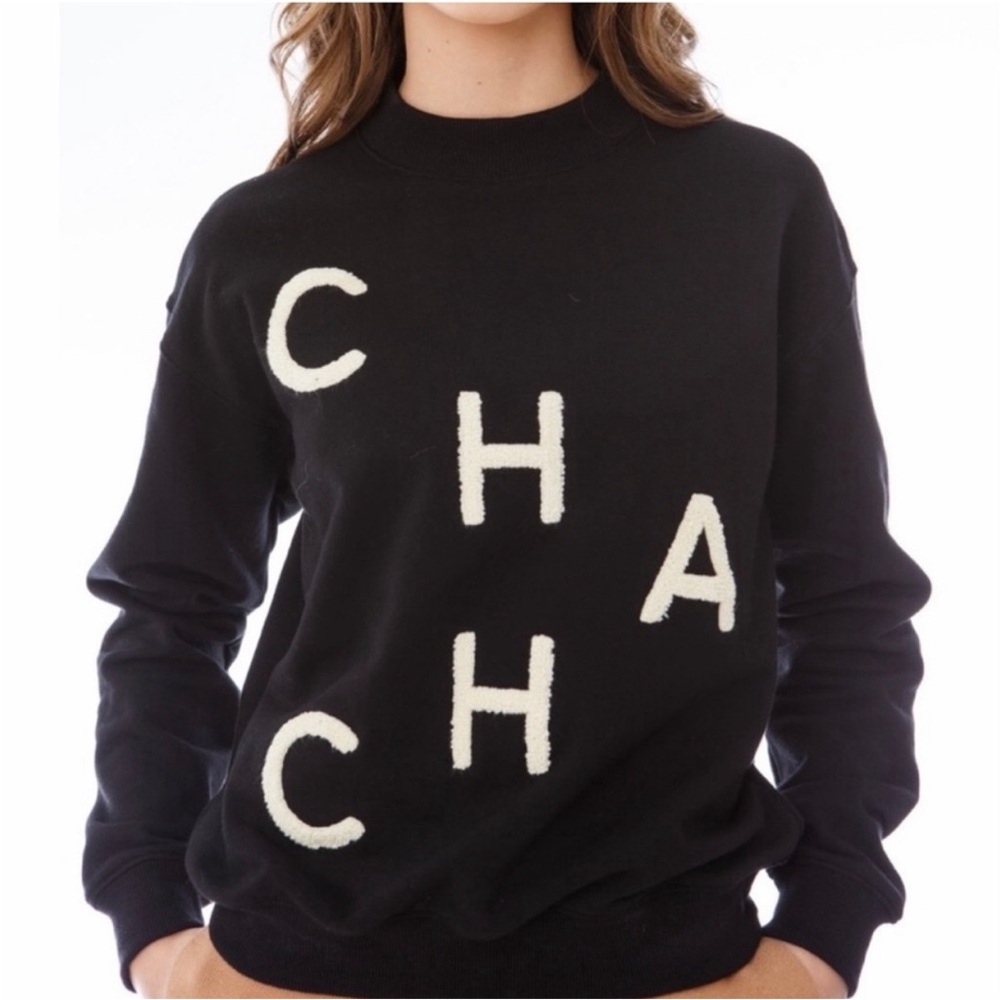 NWT cha cha sweatshirt